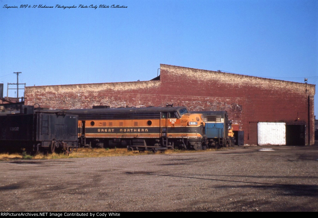Burlington Northern F7A 626